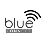 Blue connect logo